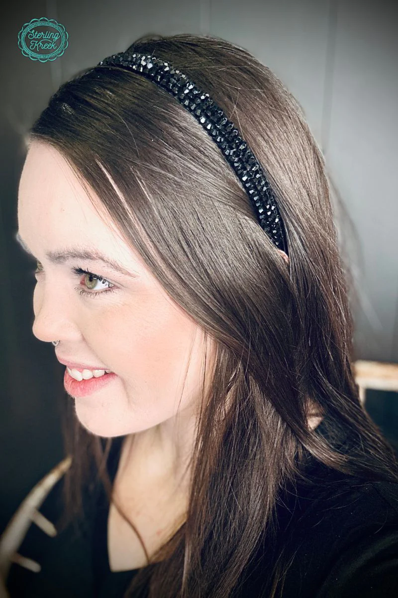 The Rhinestone Headband (Two Colors)