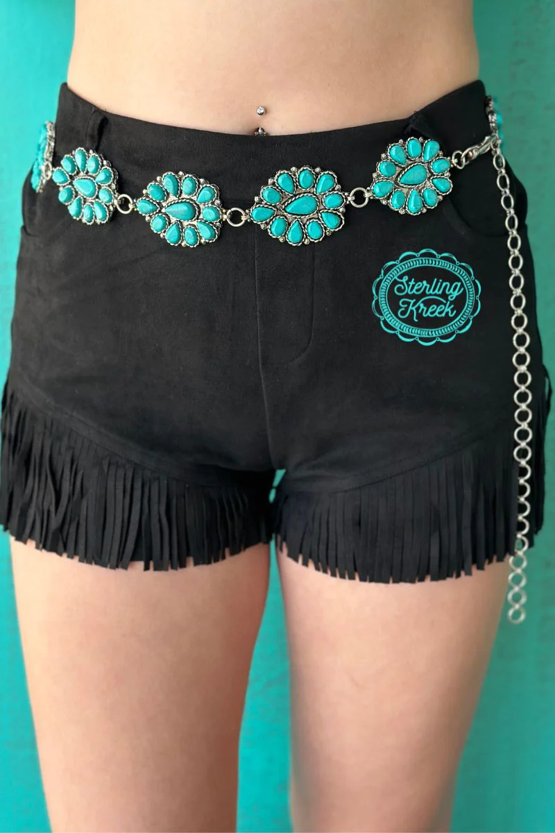 The Blue Skies Concho Belt