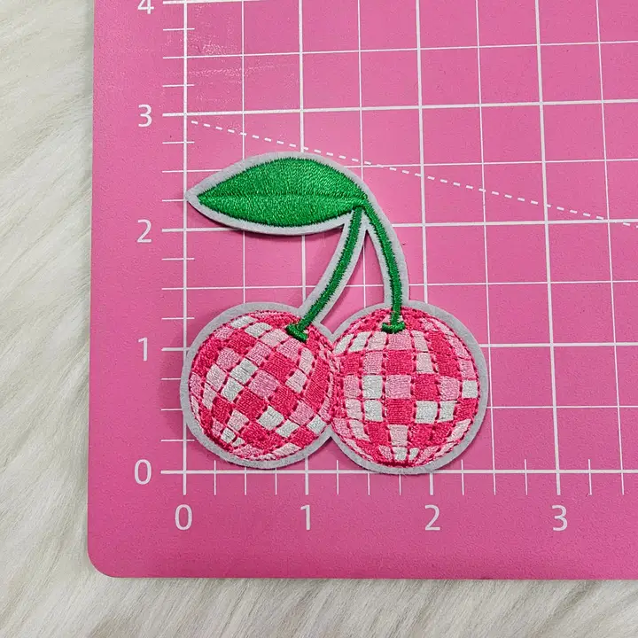 The Cherry Disco Ball Patch