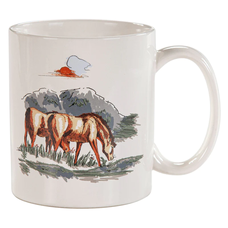 The Ranch Life Remuda Horse Mug (two colors)