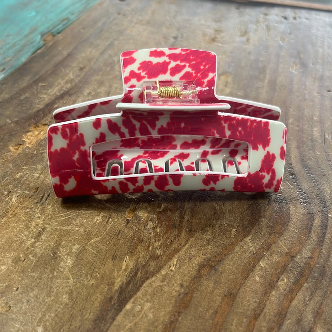 The Strawberry Moo Hair Clip