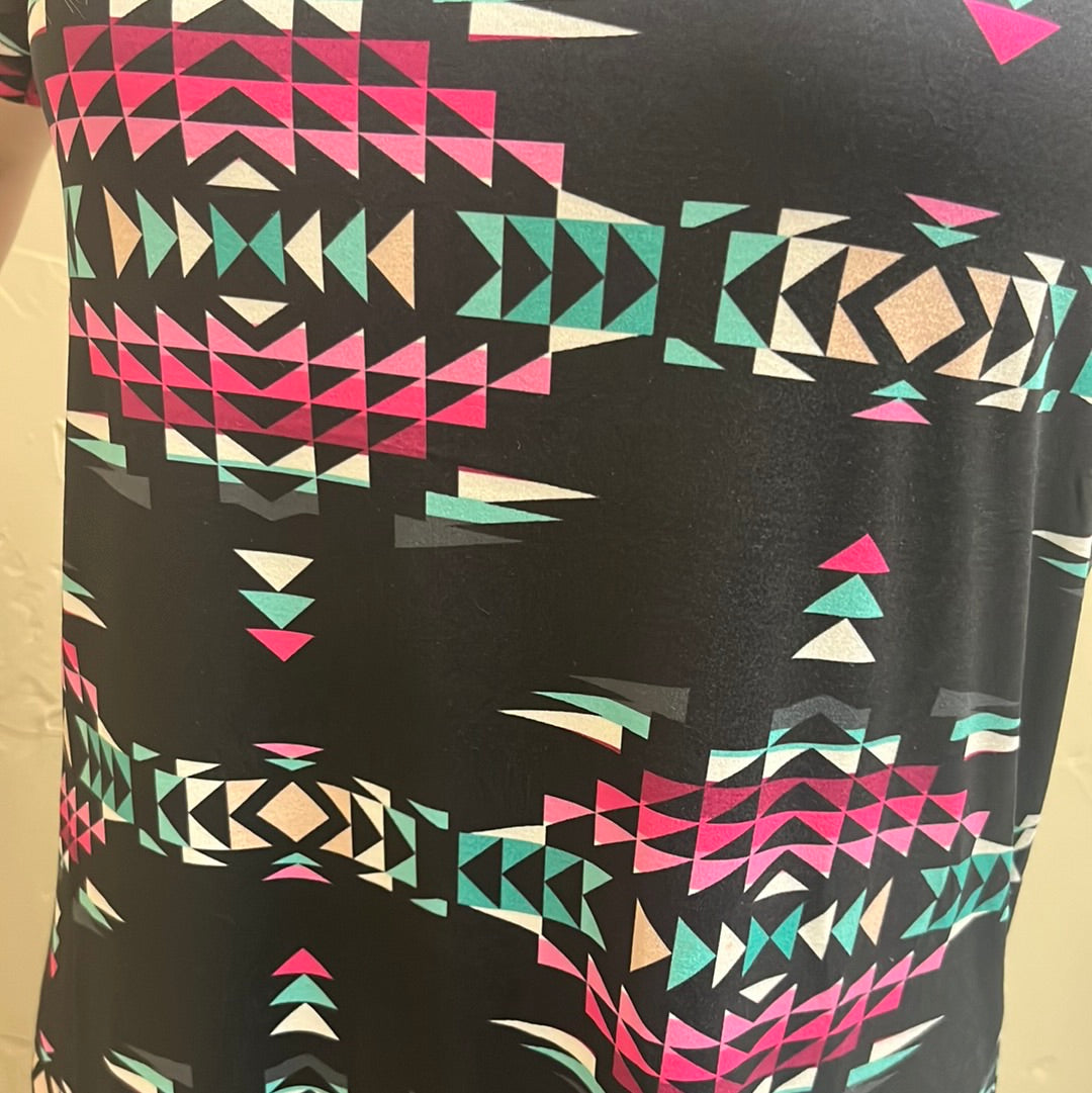 The Southern Nights Aztec Dress