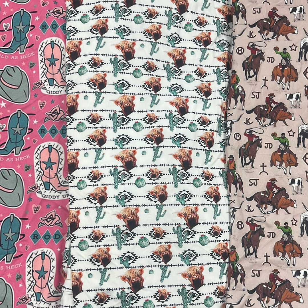 The Western Way Crib Sheet (Multiple Styles)