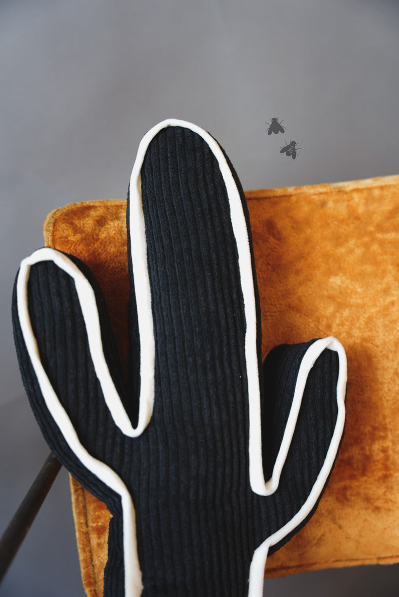The Corduroy Kick a Cactus Shaped Pillow (Multiple Colors)