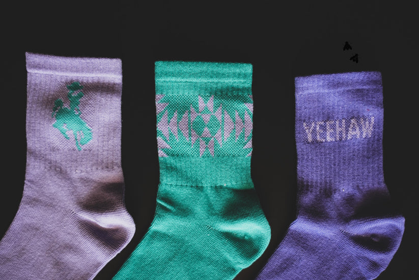 The Lala Lilac Sock Em Silly Set