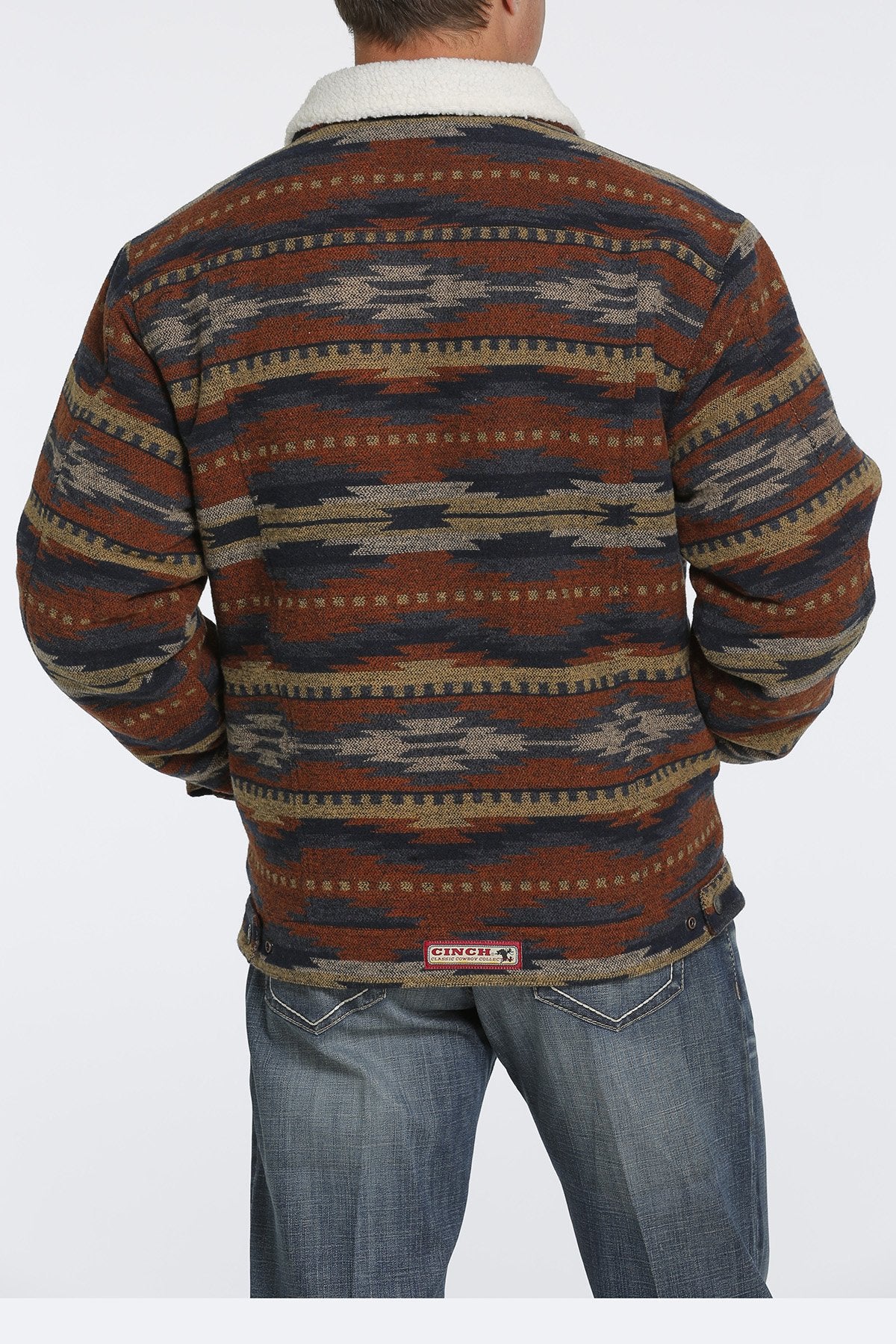 The Men's Cinch Wooly Trucker Jacket