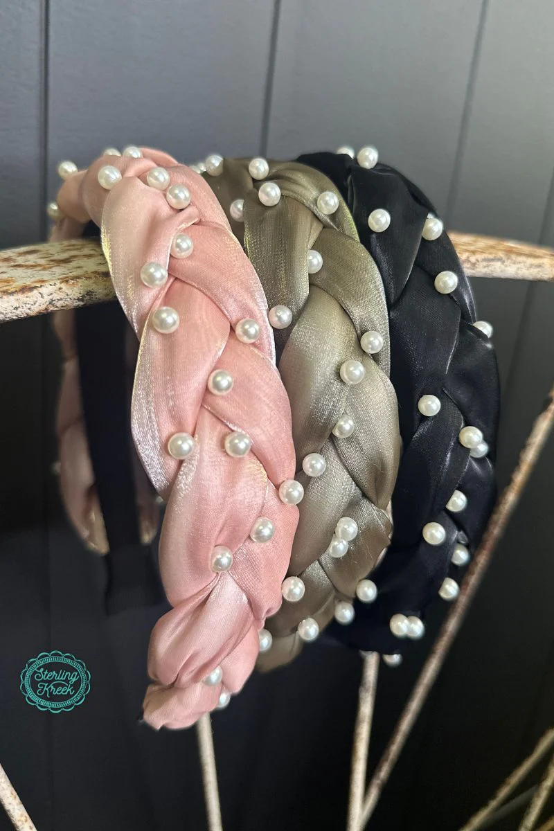 The Pearl Me Up Headband (Three Colors)