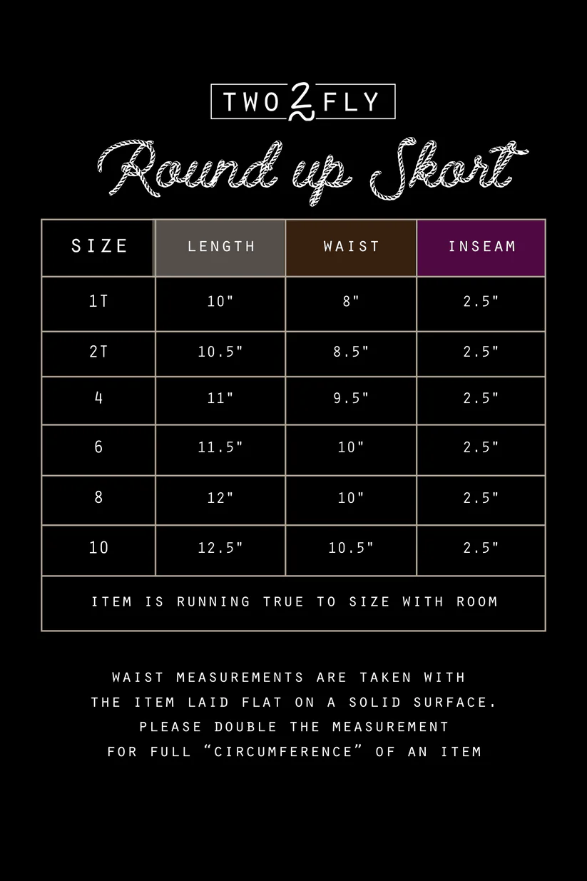 The Round Up Tuxedo Skort