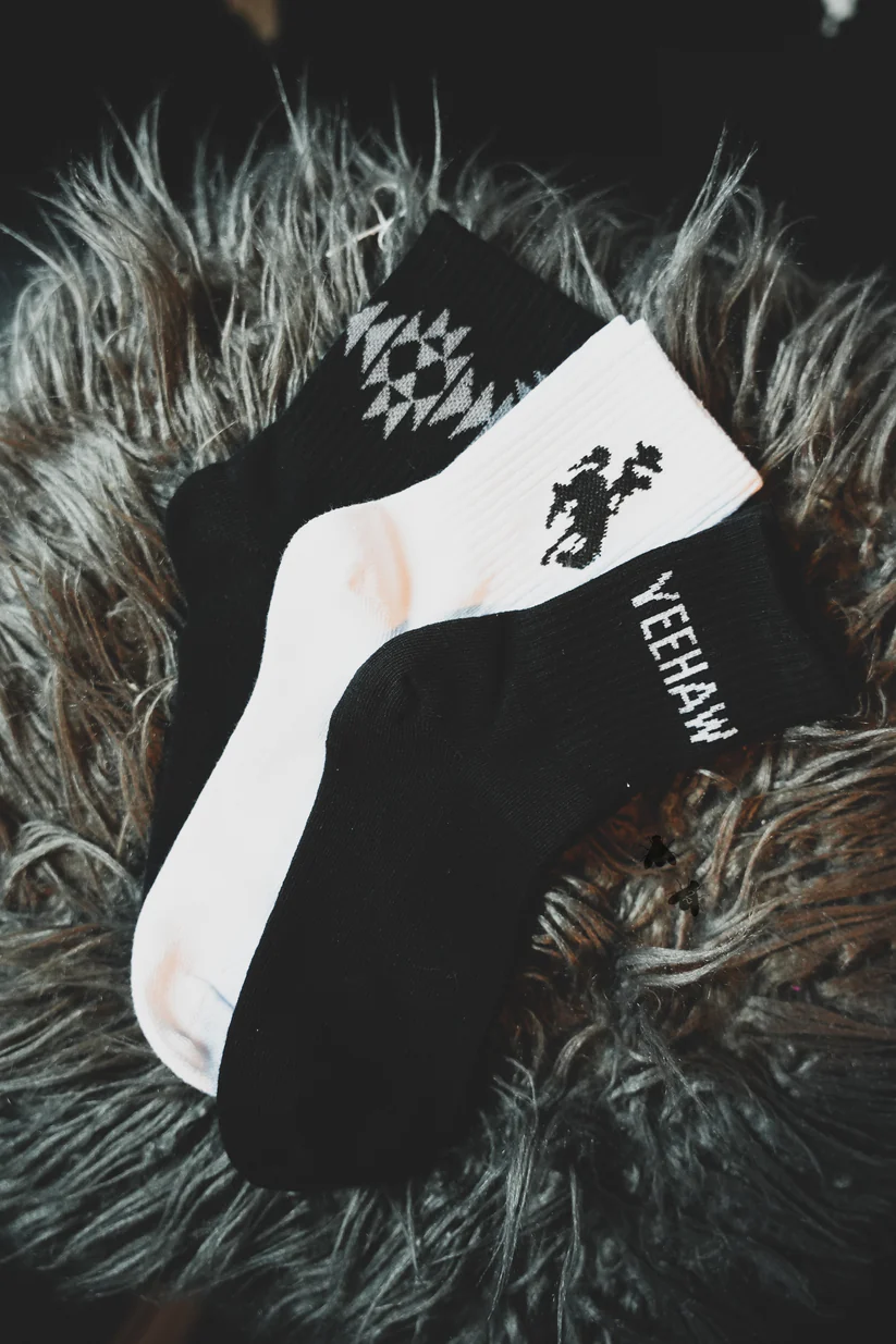 The Monochrome Sock Em Silly Set