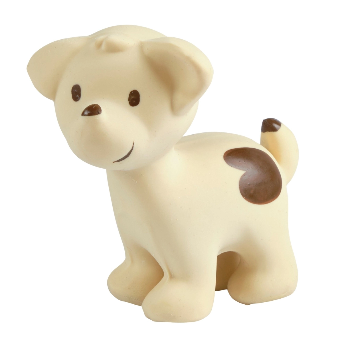 Natural Organic Rubber Teether, Rattle & Bath Toy