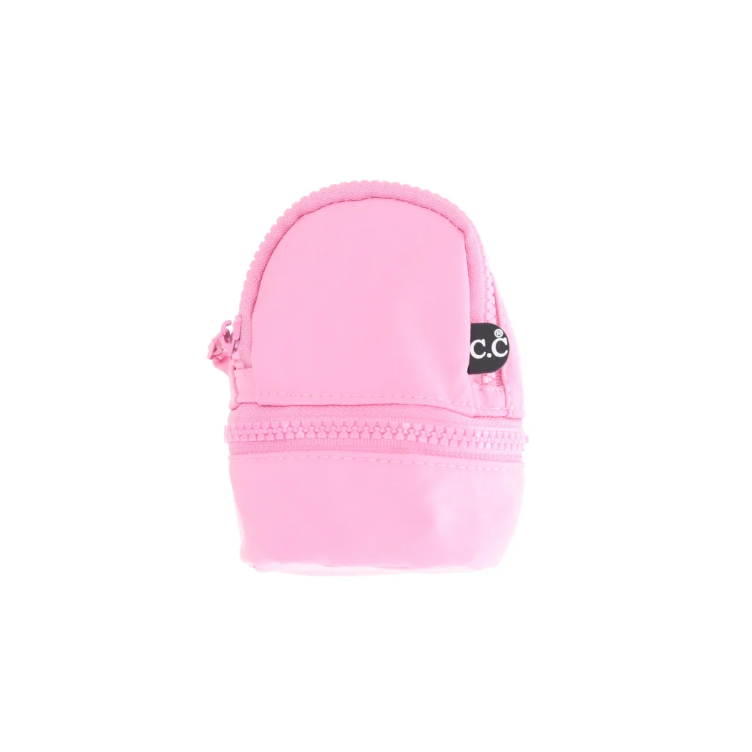 The TINY C.C Backpack Pouch (multiple colors)