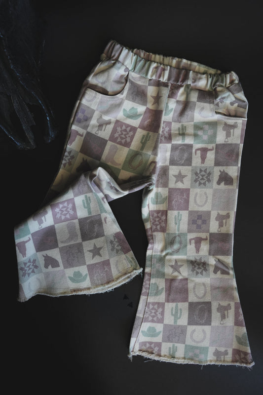 The Western Flare Kids Pants