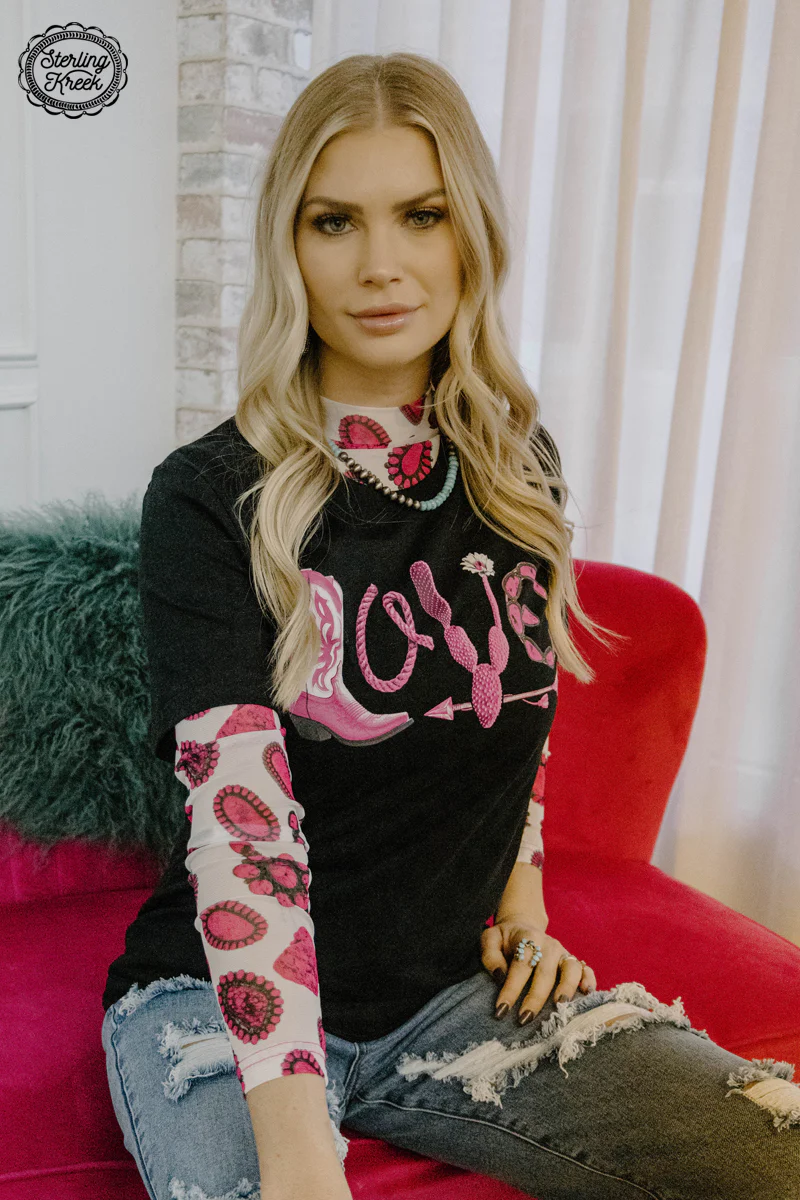 The Western LOVE Graphic Tee