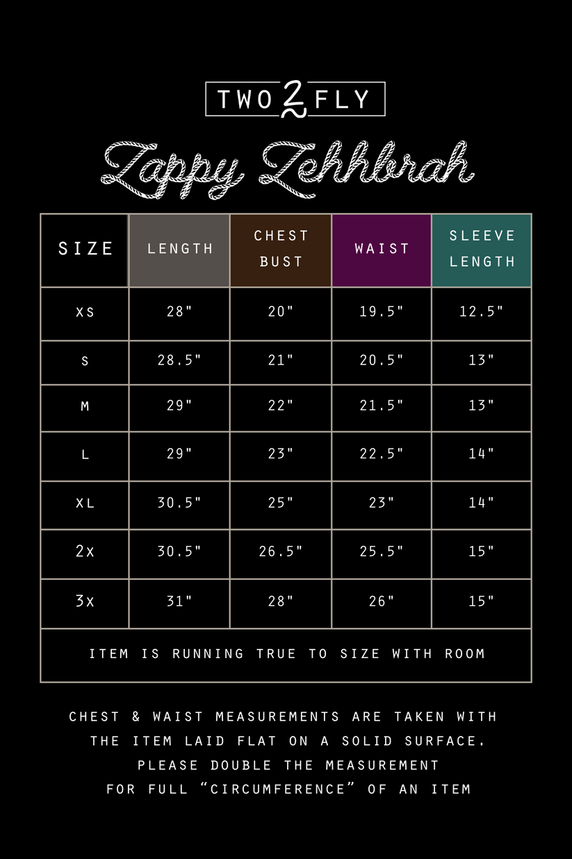 The Zabby Zehhbrah Button Up Top