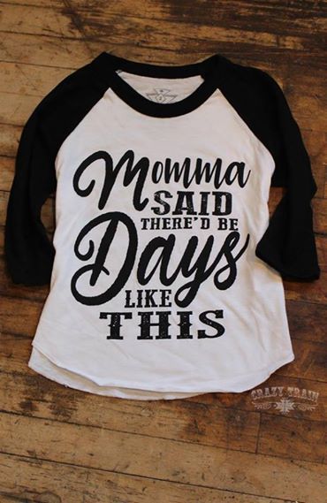 KIDS Momma Said Baseball by Crazy Train