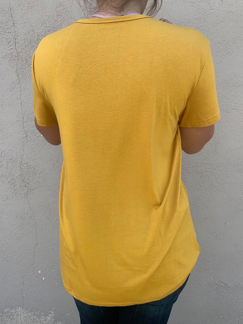 Crazy Train Mustard All Aboard Promo Tee