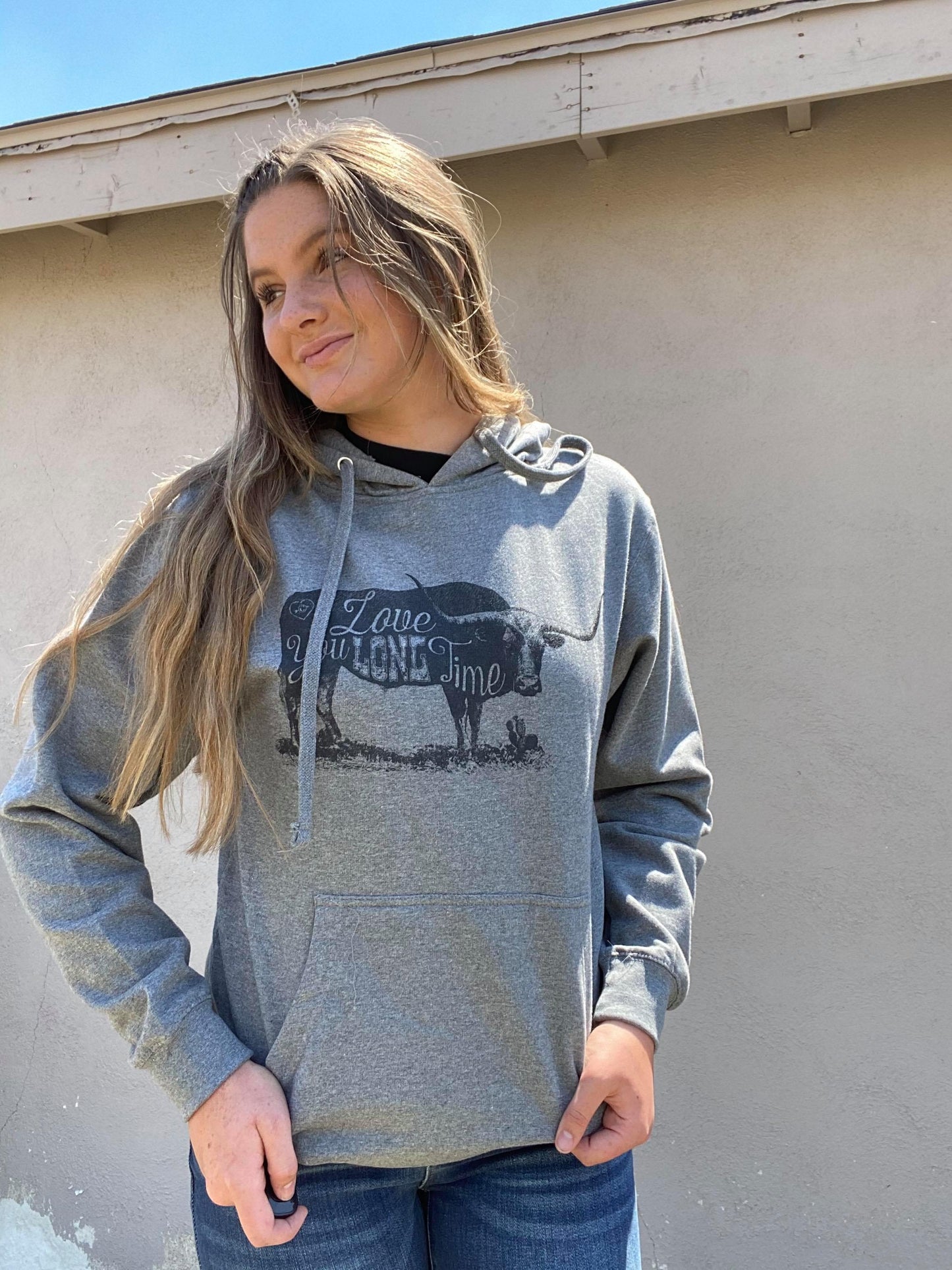 Love You Long Time Unisex Hoodie
