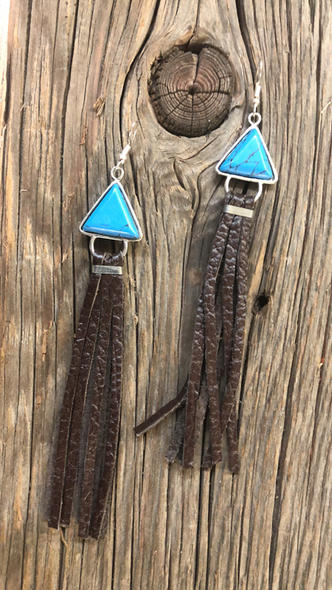 Frio Fringe Stone Earrings