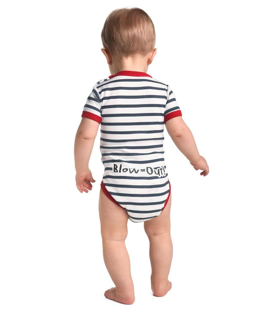Lil' Squirt Whale Infant Creeper Onesie