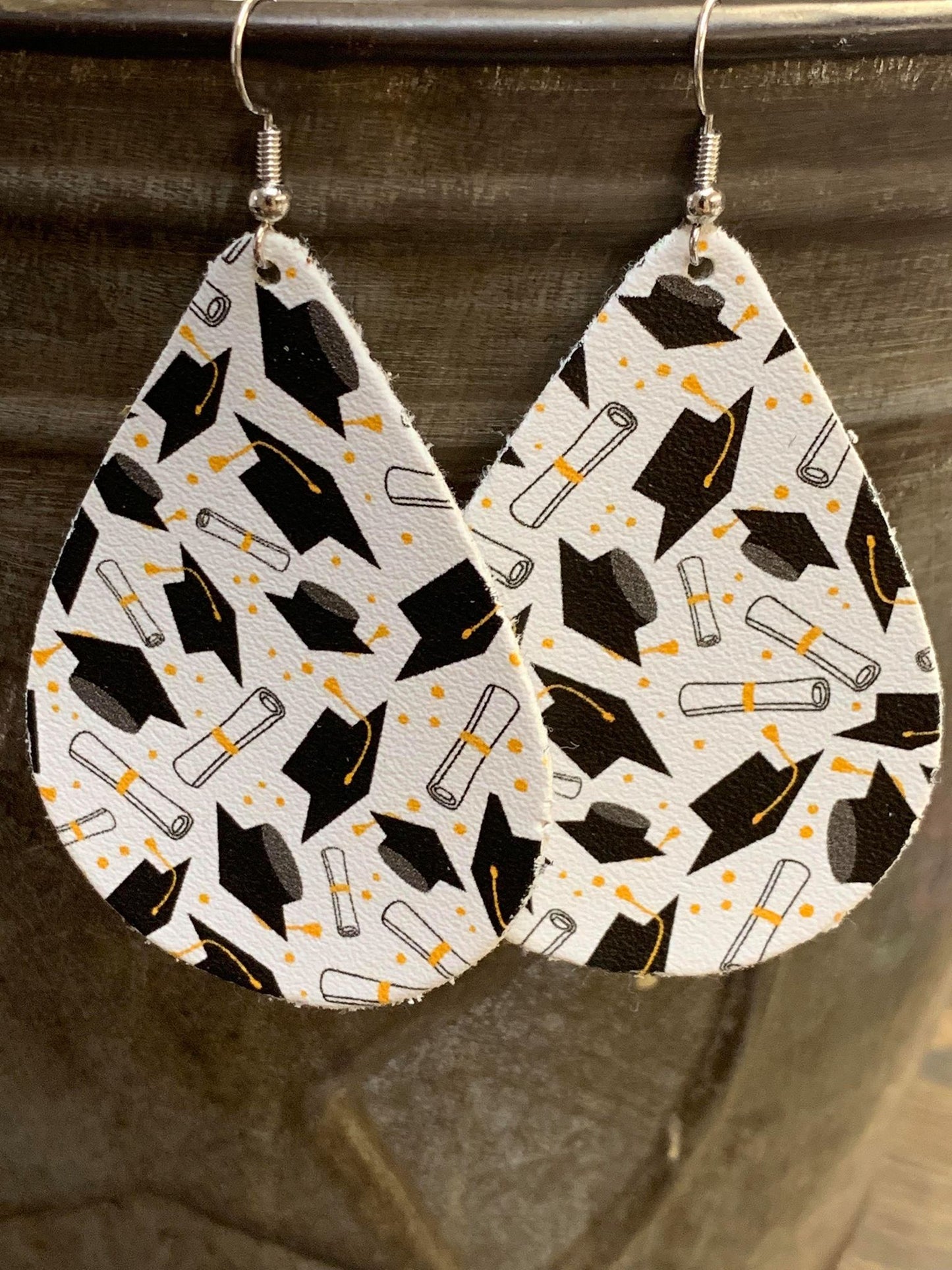 Graduation Cap Earrings