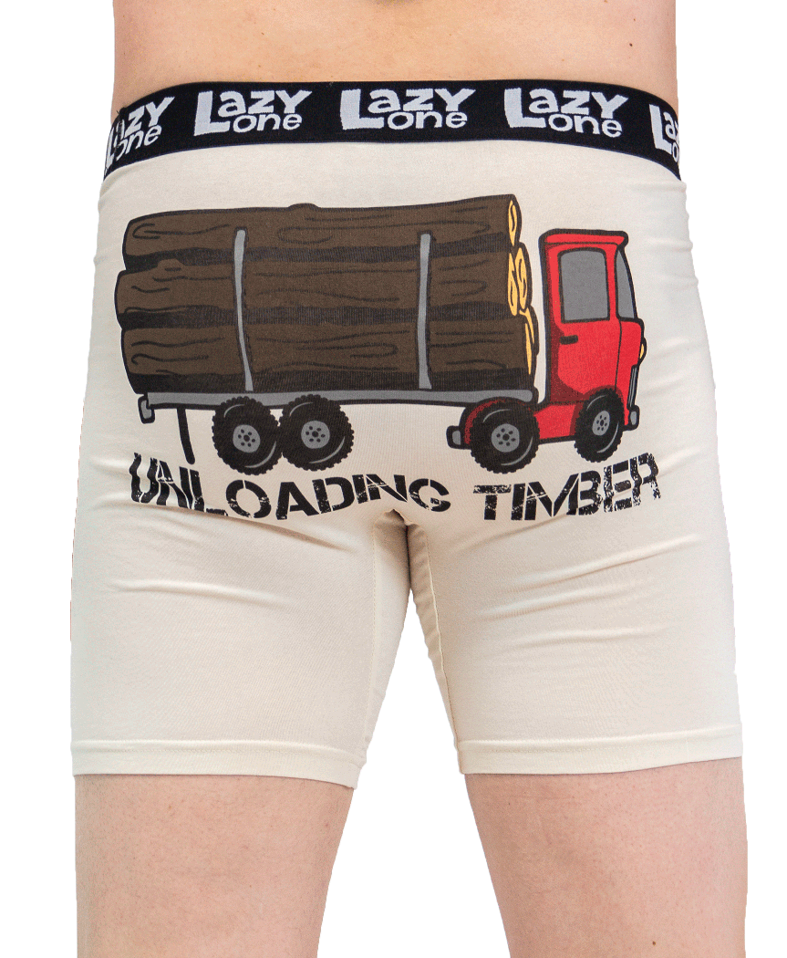 Lazy One Unloading Timber | Men's Boxer Briefs
