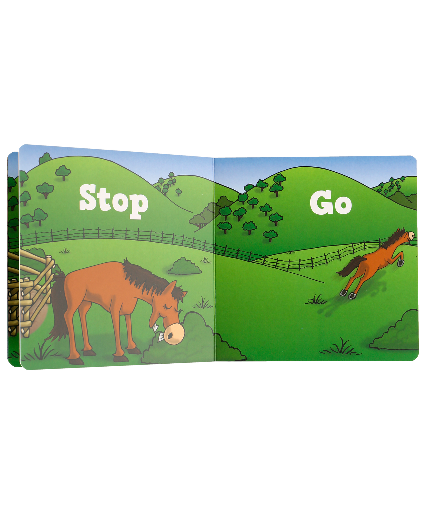 Horse's Book of Opposites Children's Story Time Book