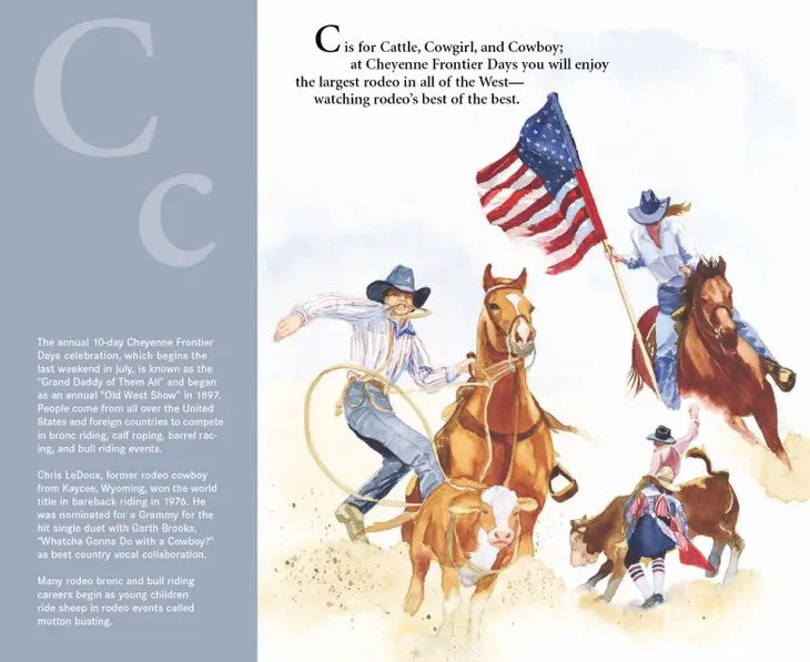 The C is for Cowboy Wyoming Alphabet Book