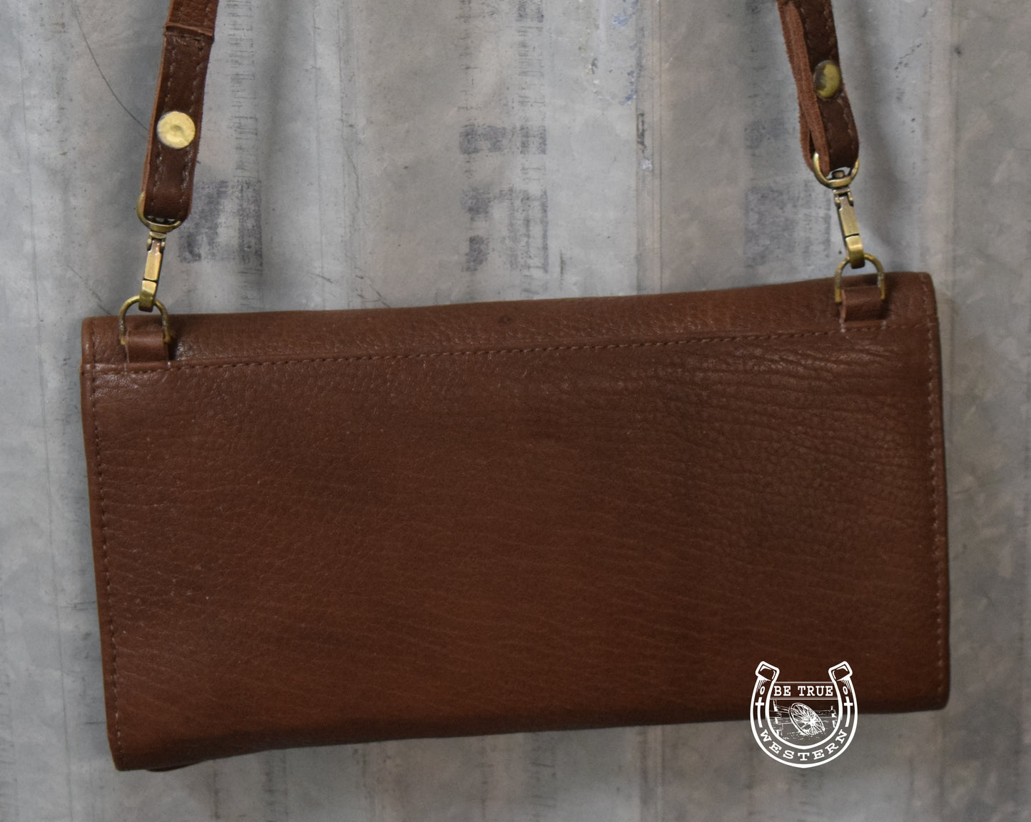 The Longhorn Prairie Clutch Wallet Purse