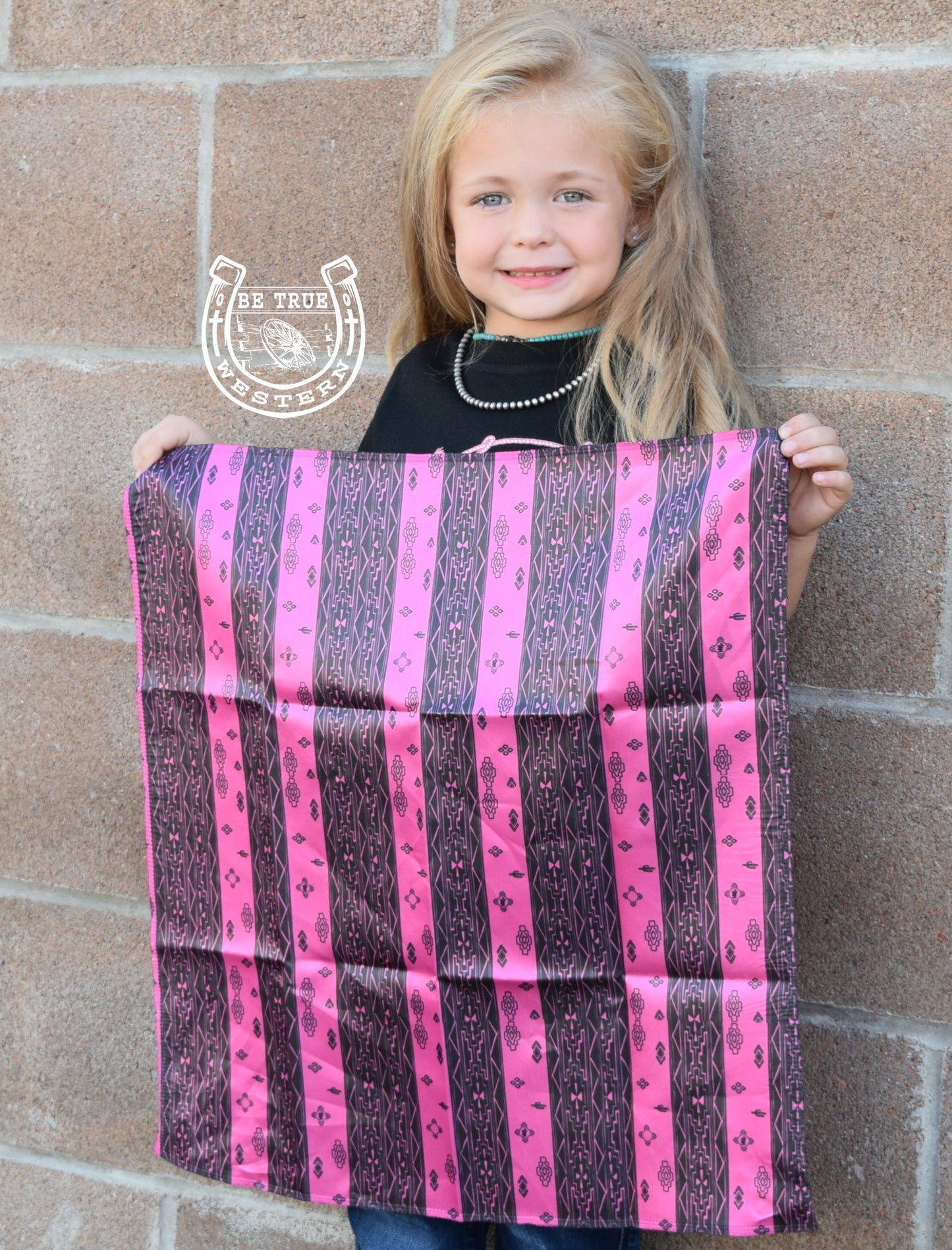 Pink Cactus Country Wild Rag (kids)