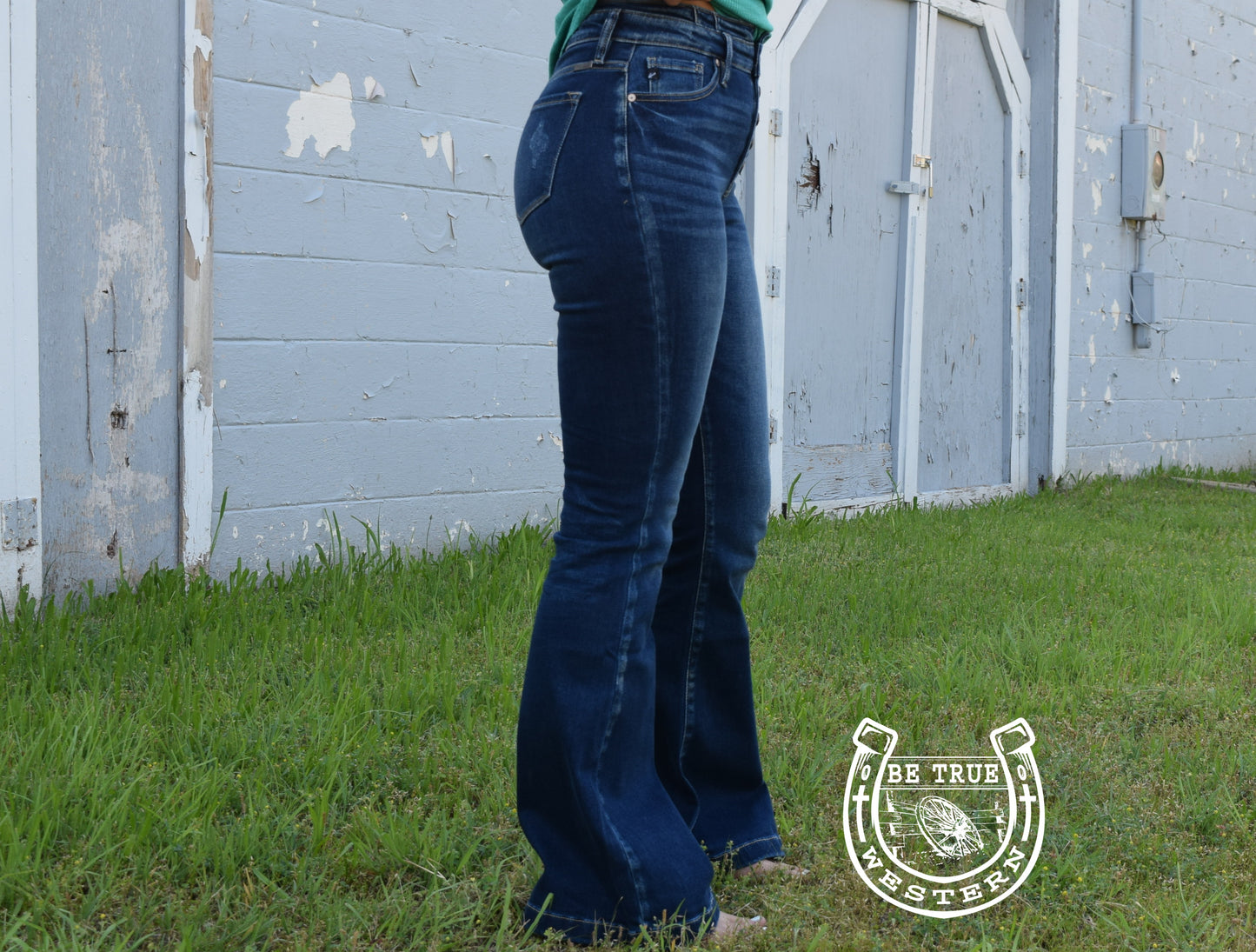The Mason Ultra High Rise Flare Curvy Kancan Jean