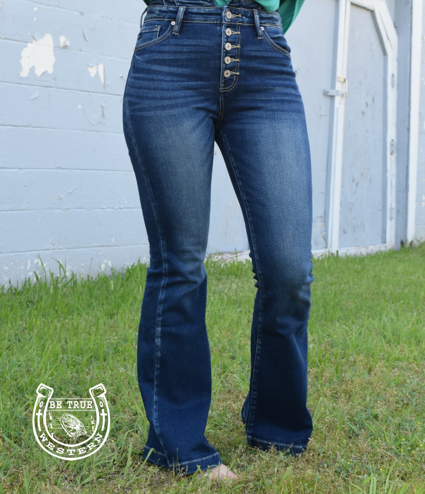 The Mason Ultra High Rise Flare Curvy Kancan Jean