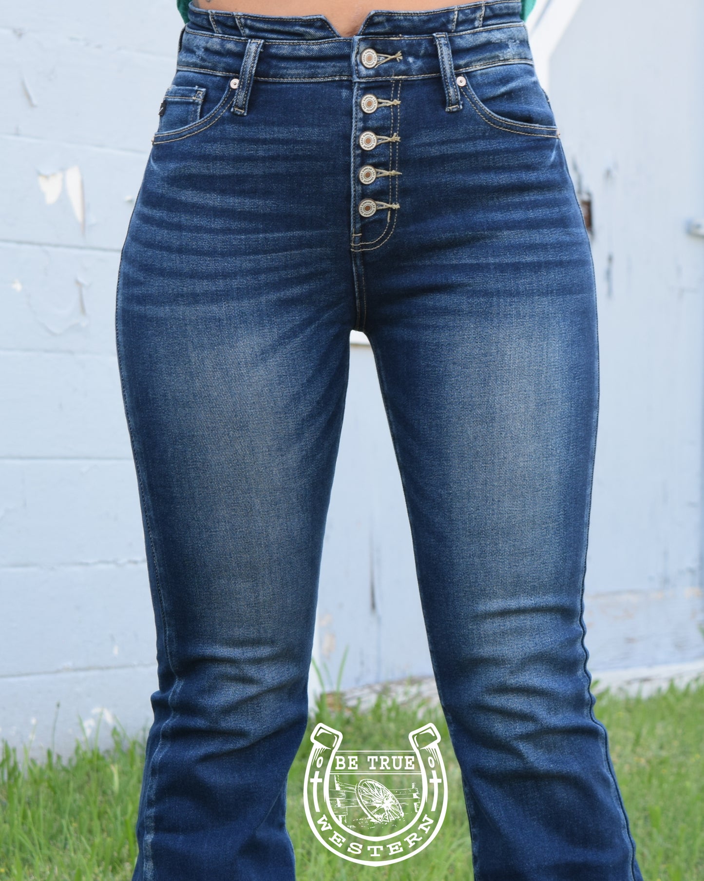 The Mason Ultra High Rise Flare Curvy Kancan Jean