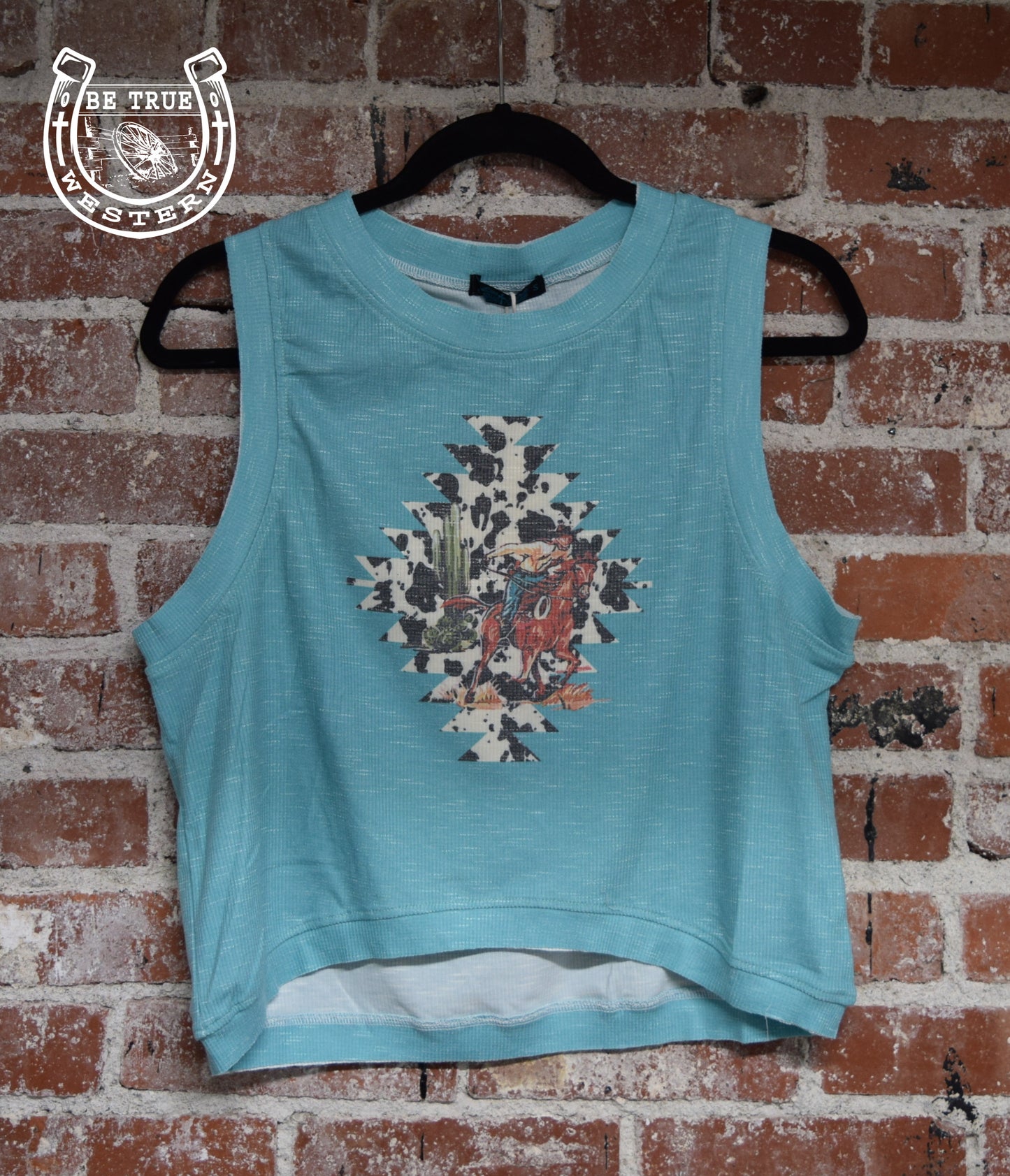 The Aztec Cowgirl Crop Top