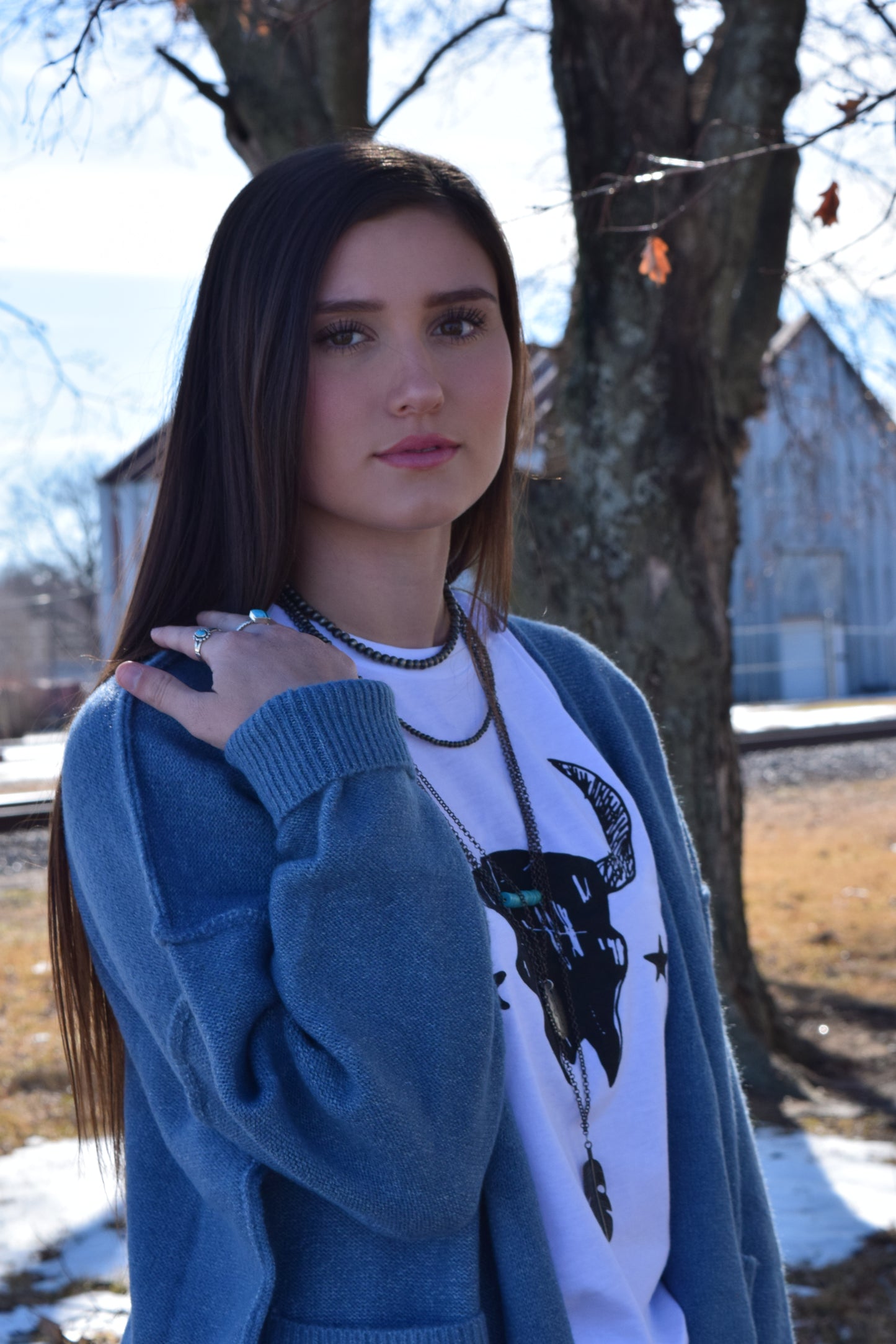 Stars & Skull Tee