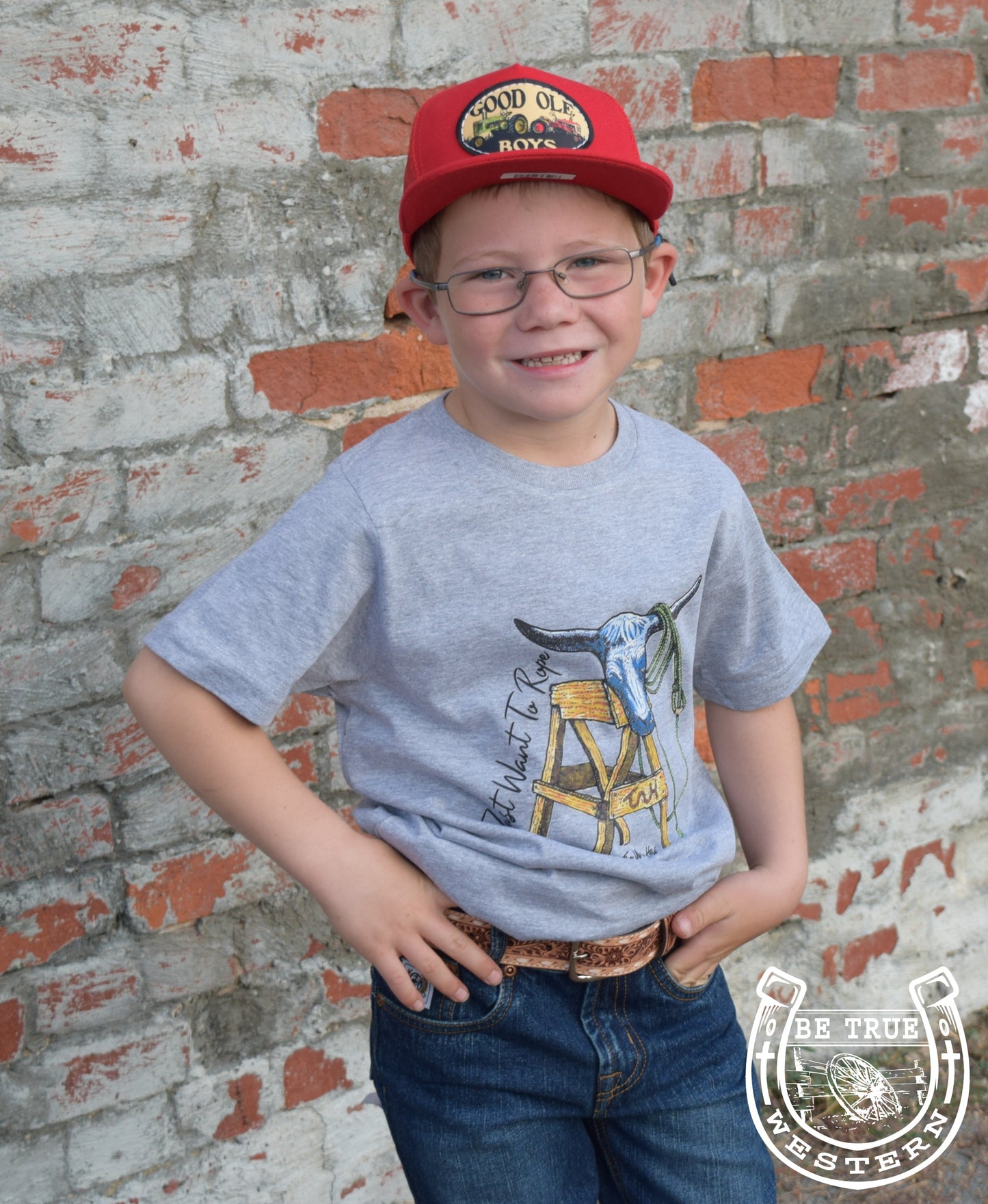 Kids Good Ole Boys Snap Back Hat