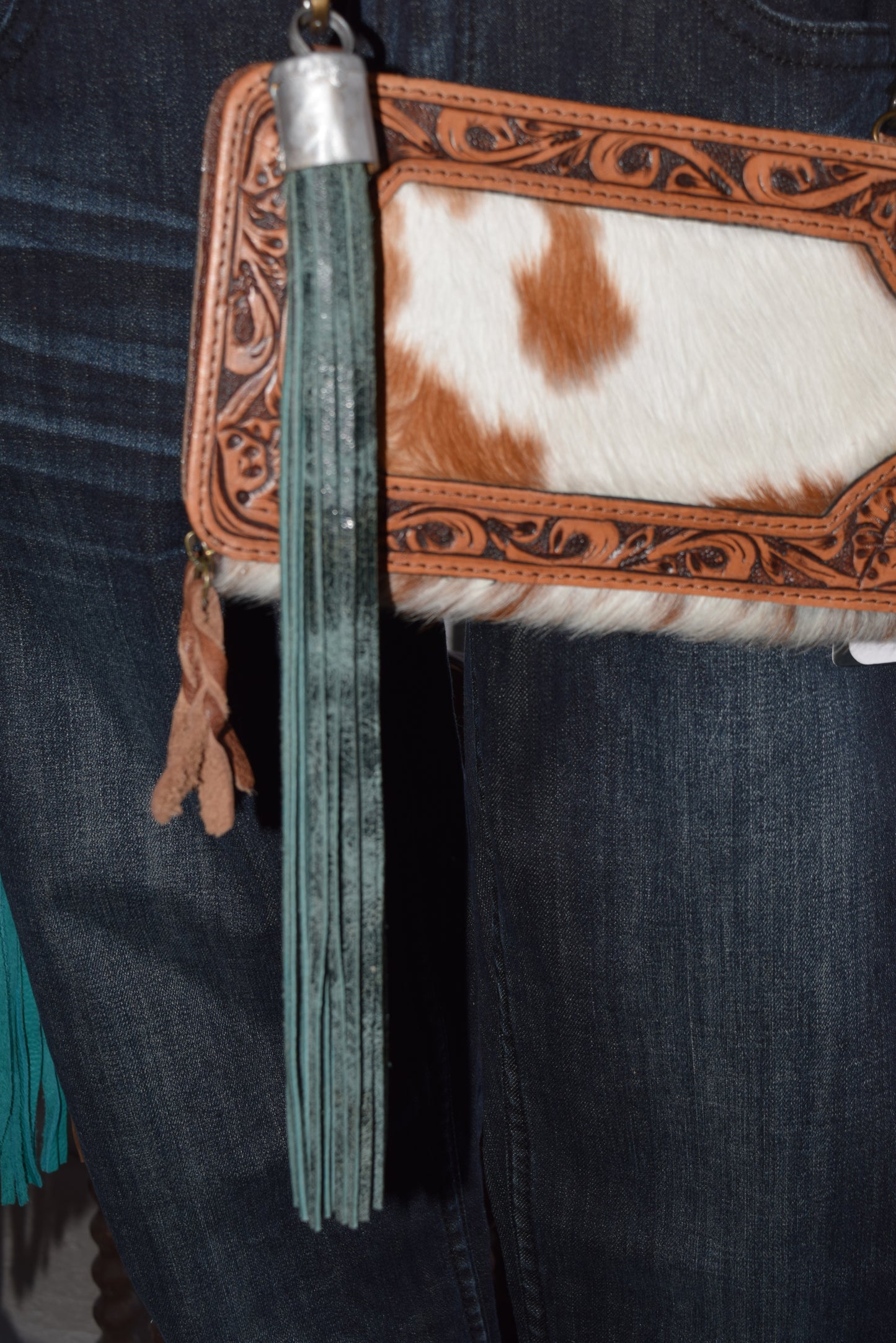 Turquoise Purse Tassel