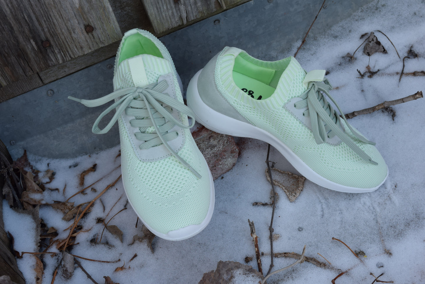 The Mint Trisha Tennis Shoe