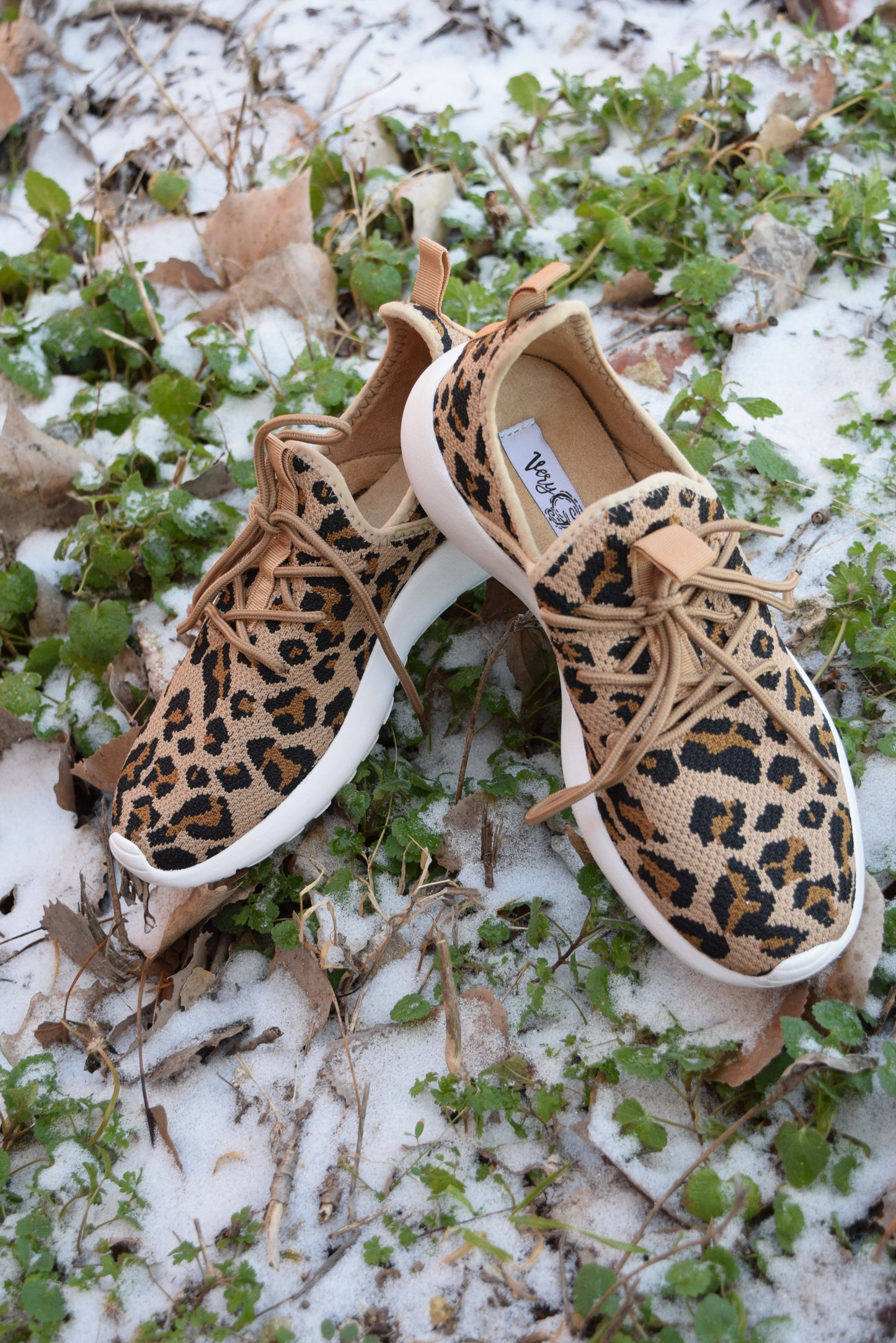 The Cerrito Leopard Tennis Shoe