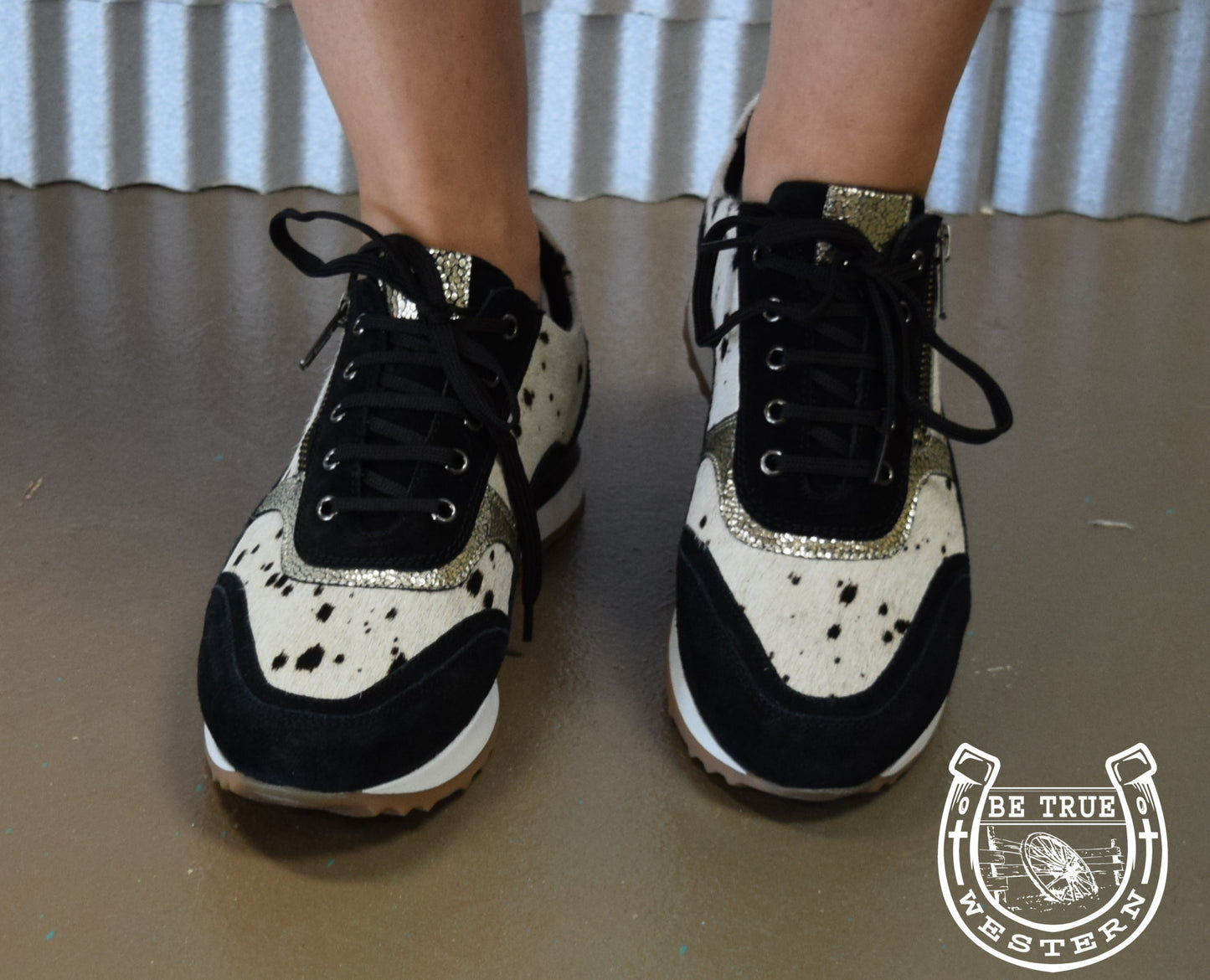 The Rush Cowhide Sneaker Shoes