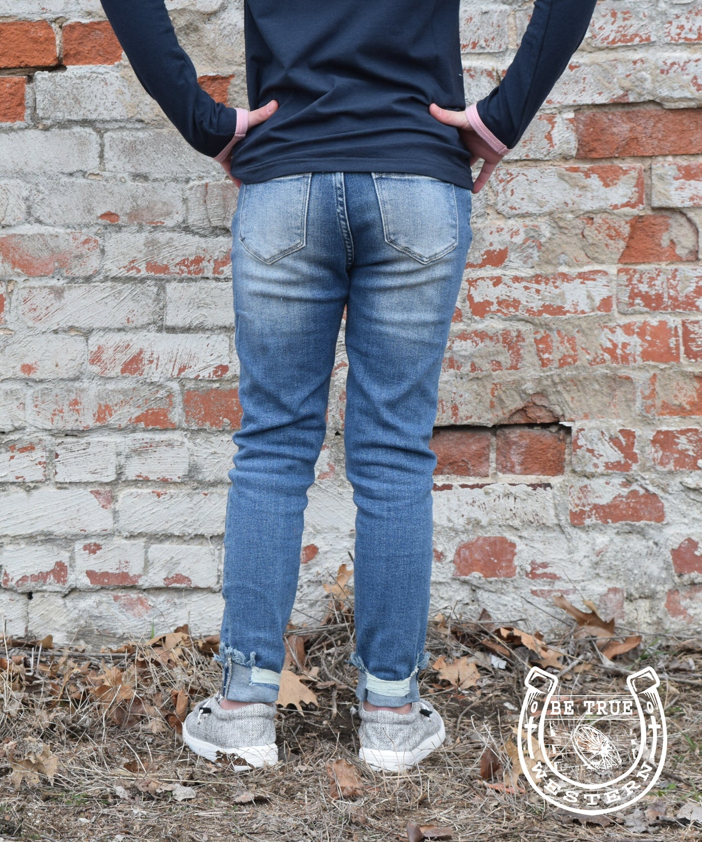 The Cole High Rise Kids Kancan Skinny Jeans