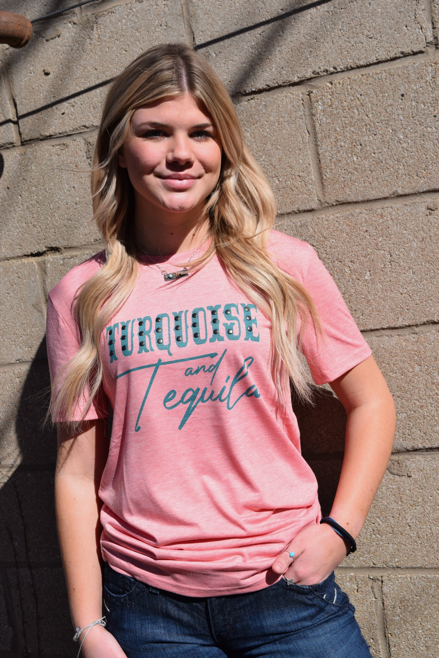 Turquoise and Tequila Graphic Tee