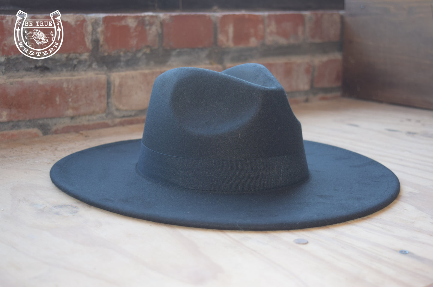 The Black Lori Fedora Hat