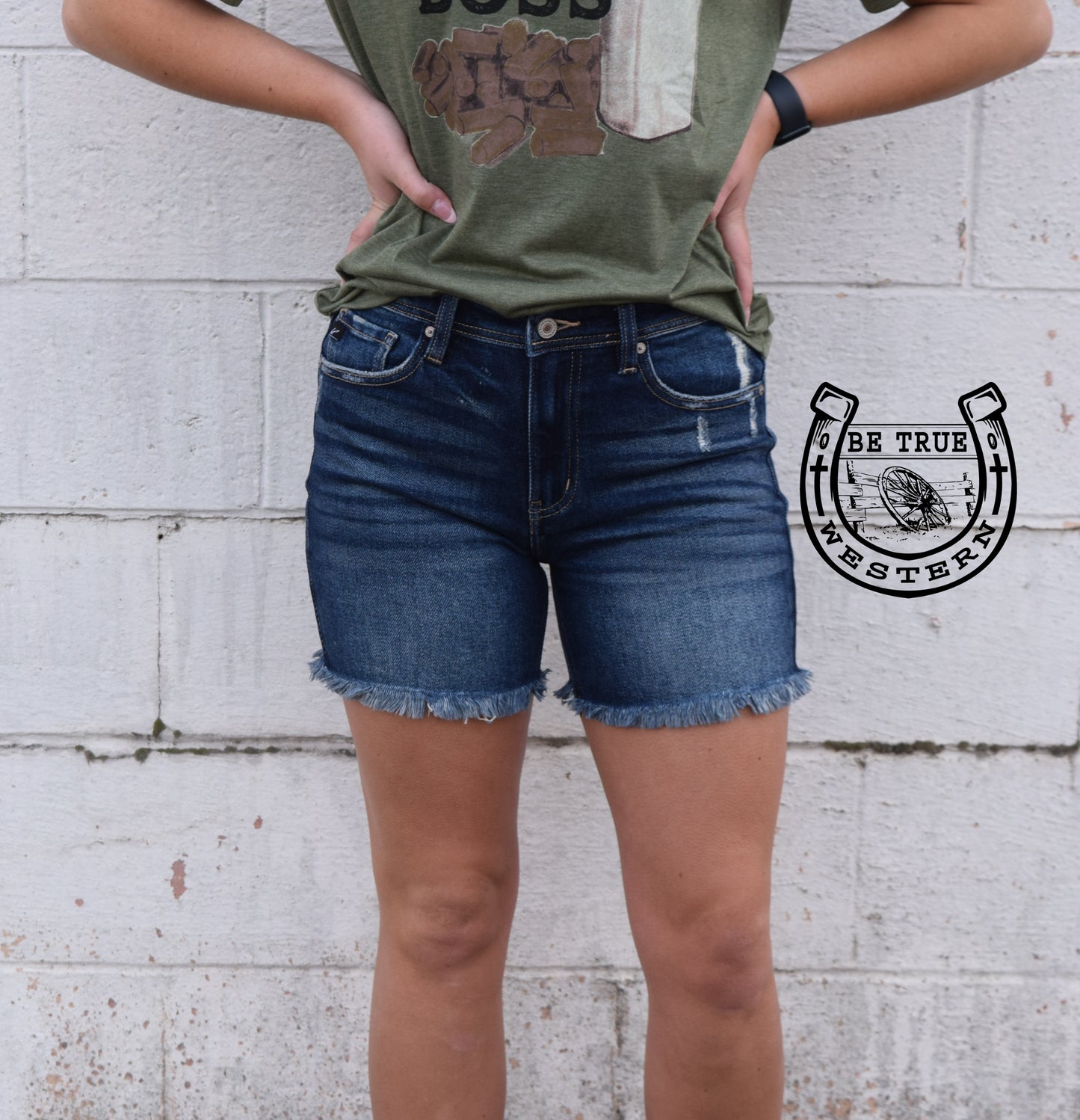 The Kancan Anthena High Rise Shorts