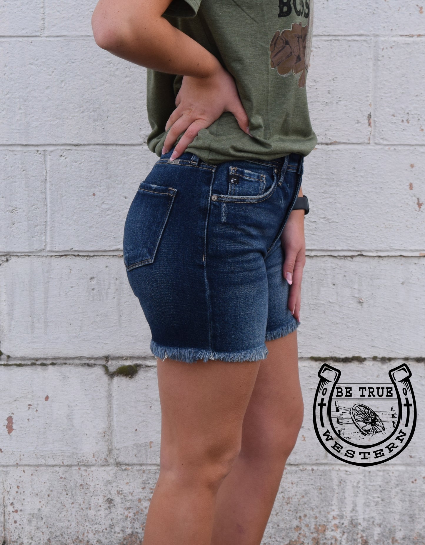 The Kancan Anthena High Rise Shorts