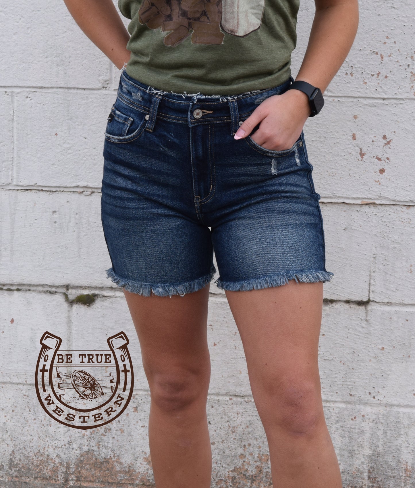 The Kancan Anthena High Rise Shorts