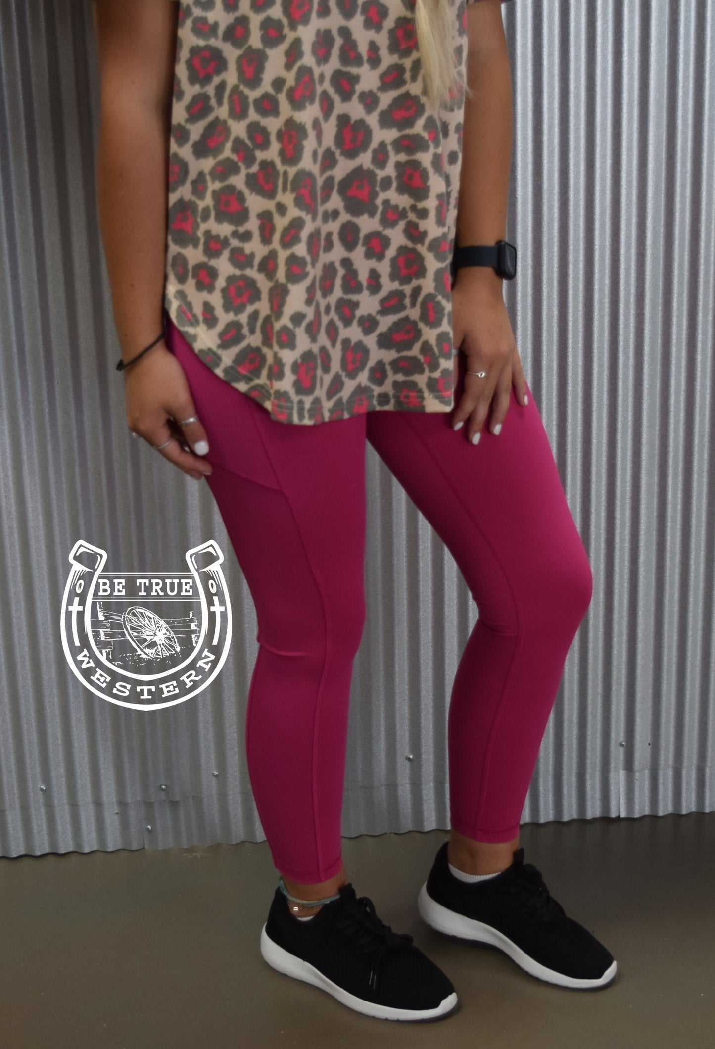 Magenta Butter Yoga Leggings
