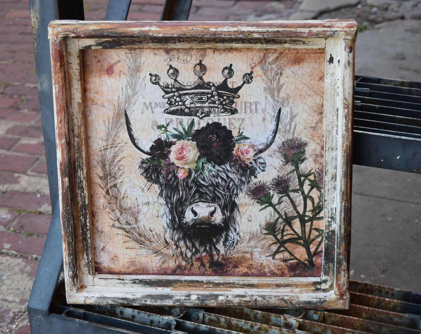 The Fancy Highlander Framed Picture