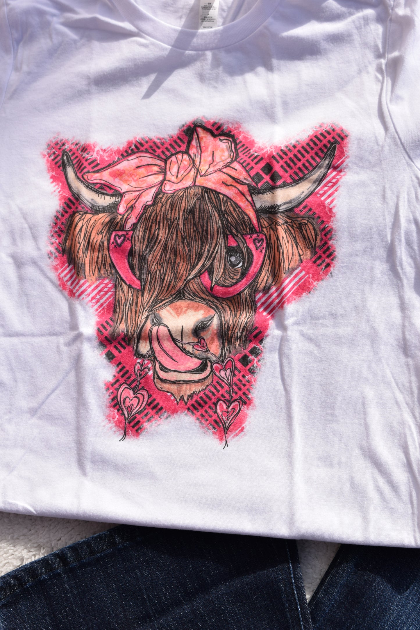 Valentine Hairy Highlander Graphic Tee