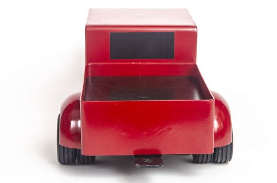 4 Door Dually Truck Red