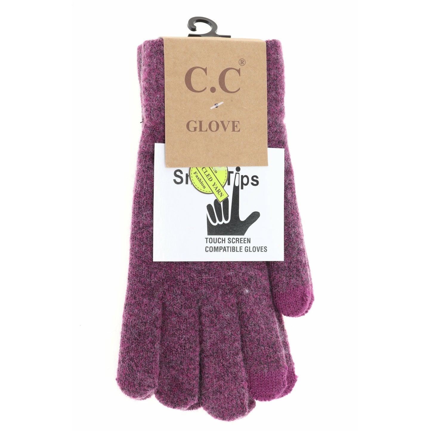 Soft Recycled Yarn C.C Gloves (Multiple Colors)